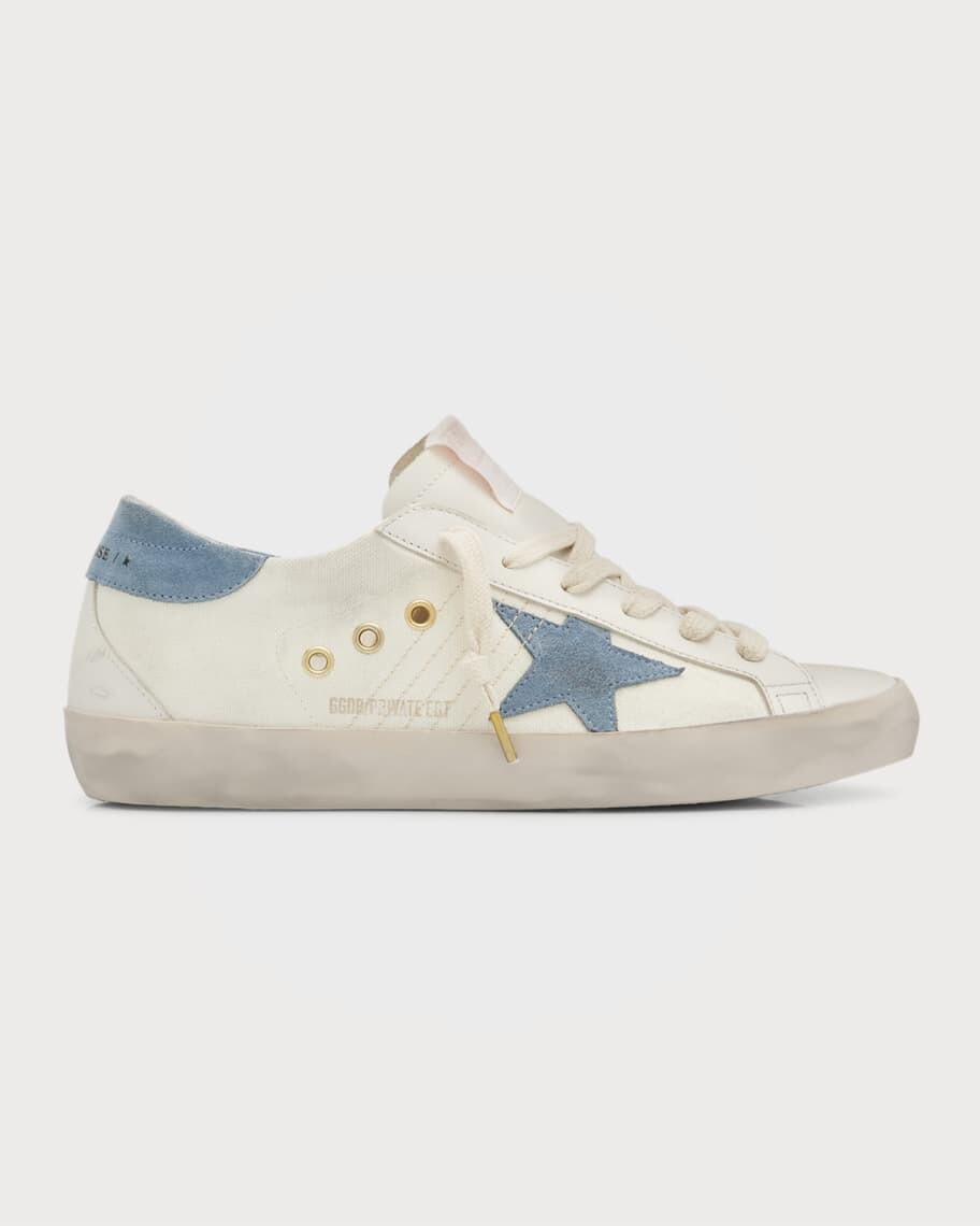 

Кожаные низкие кеды Superstar из плотной ткани Golden Goose