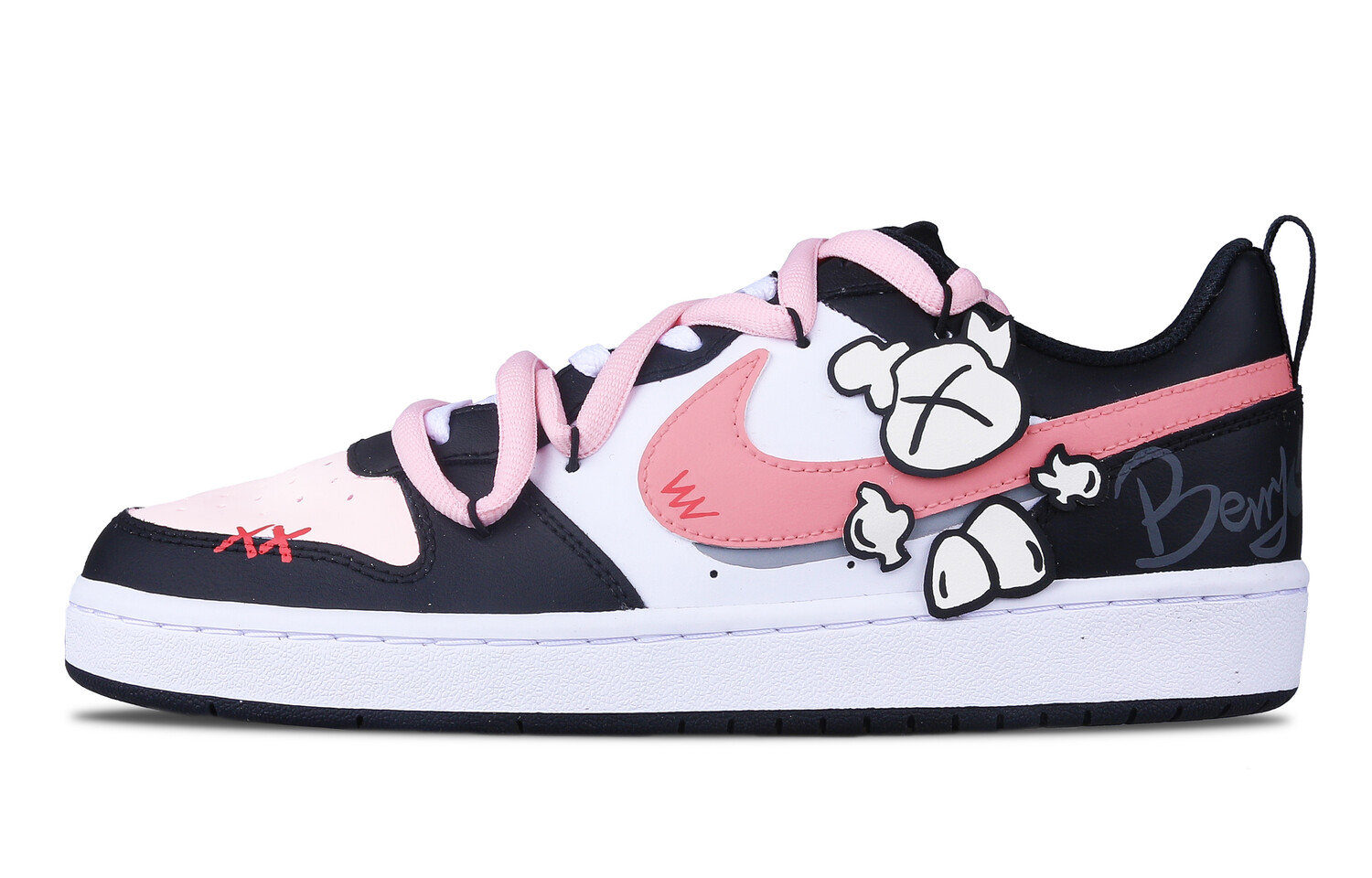 

Женские кроссовки для скейтбординга Nike Court Borough Low, Pink