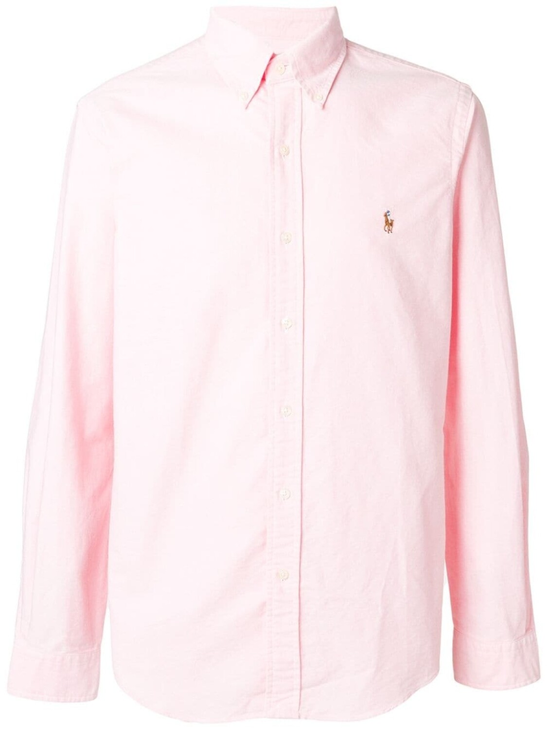 

Polo Ralph Lauren рубашка узкого кроя с логотипом, розовый