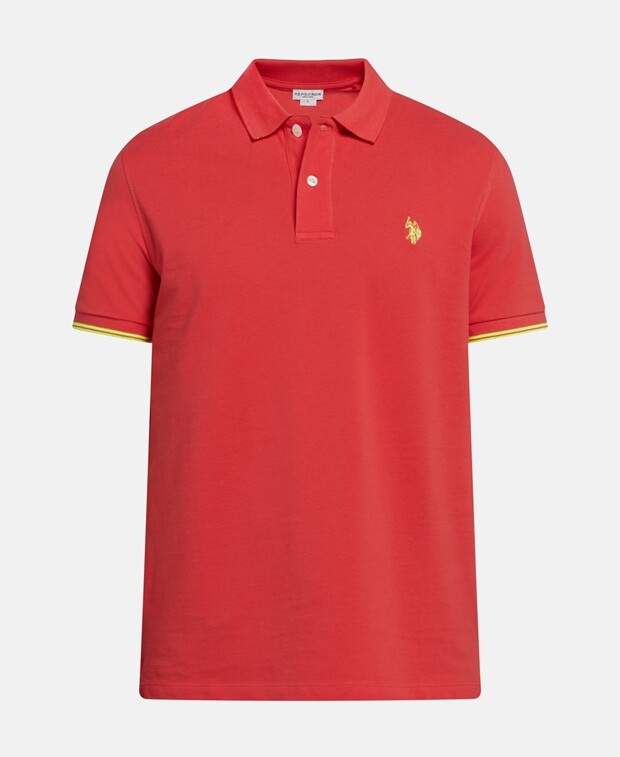 

Рубашка поло U.S. Polo Assn., красный