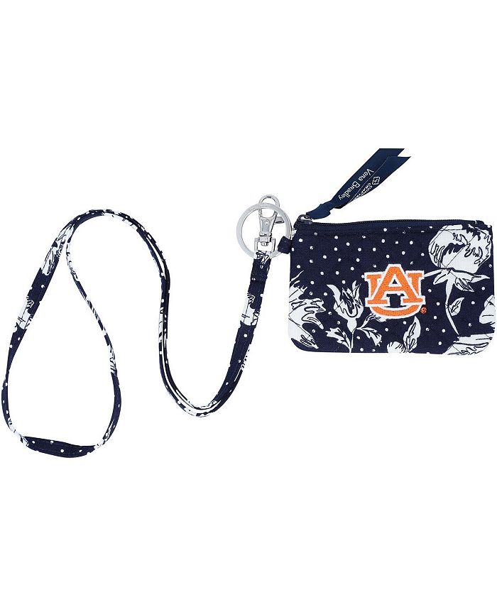 

Женский ремешок на молнии Auburn Tigers Rain Garden с удостоверением личности Vera Bradley, мультиколор