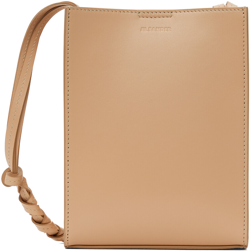

Бежевая маленькая сумка-клубок Jil Sander, цвет Dark beige