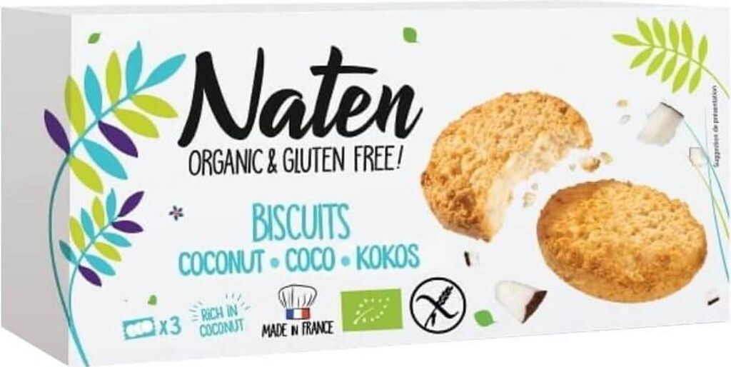 

КОКОСОВОЕ ПЕЧЕНЬЕ БЕЗ ГЛЮТЕНА 150 г - NATEN Biogo