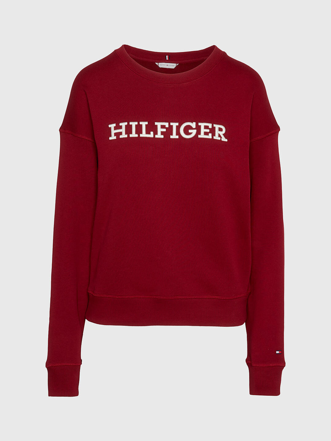 

Джемпер-монотип Tommy Hilfiger, красный