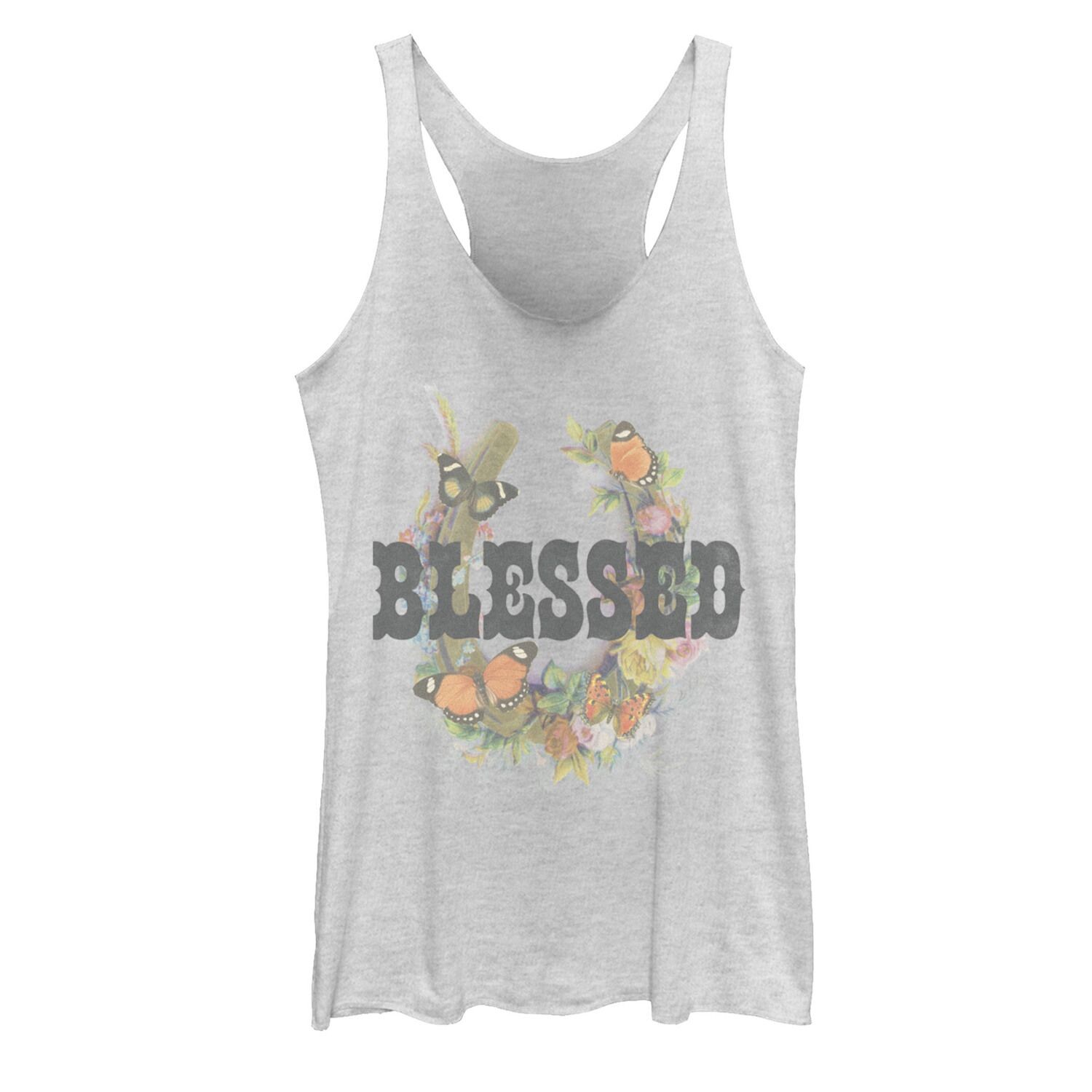 

Майка с изображением бабочки Blessed Horseshoe для юниоров