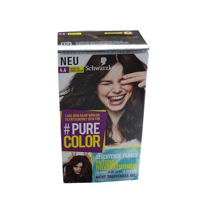 

Schwarzkopf Pure Color 4.6 Амаретто Темно-коричневый