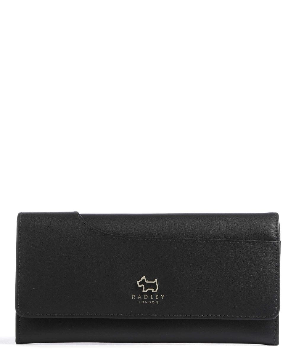 

Кошелек с карманами из мелкозернистой яловой кожи. Radley London, черный