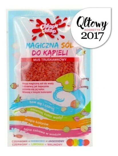 

Члапу Члап, соль для ванн клубничный мусс, 40 г, Chlapu Chlap