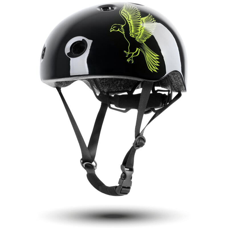 Велосипедный шлем для детей от 3 до 6 лет, размер XS 48-52 см. Шлем с вращающимся кольцом Prometheus Bicycles, цвет schwarz