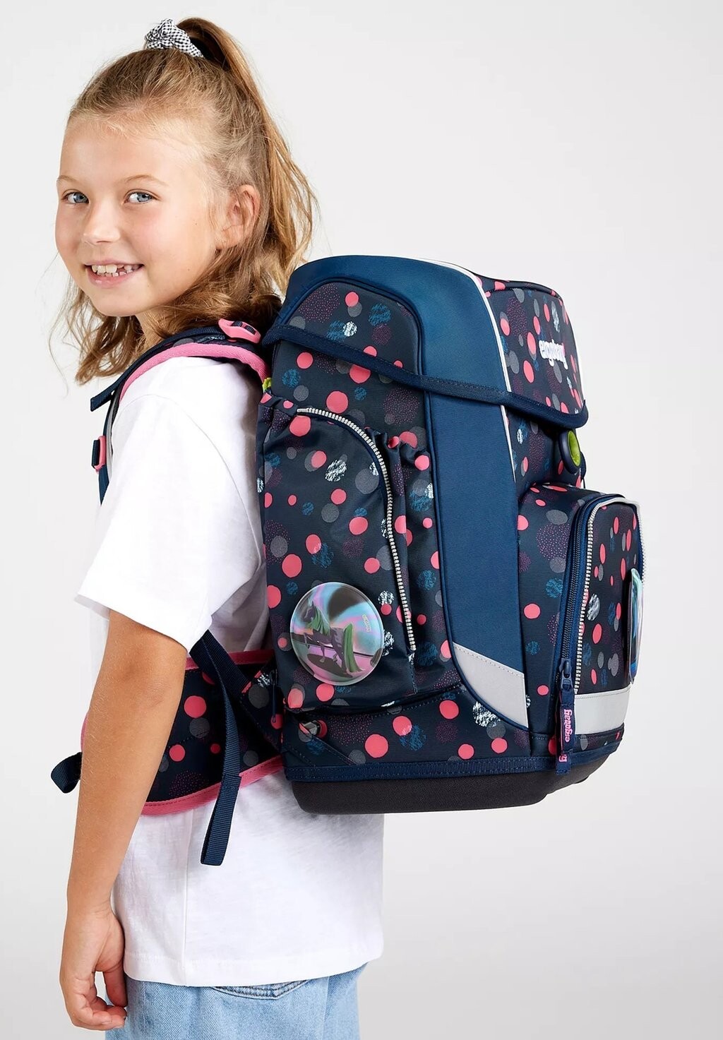 

Школьная сумка CUBO 5-TEILIG Ergobag, цвет lila