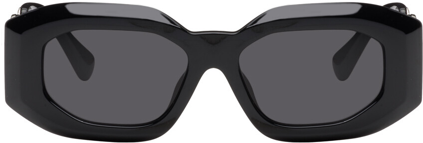 

Черные солнцезащитные очки Maxi Medusa Biggie Versace, цвет Black