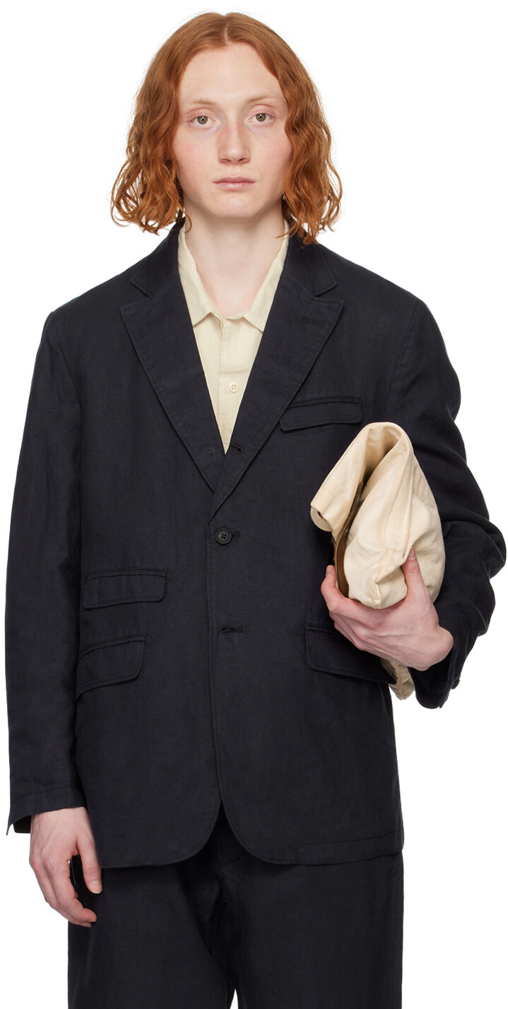 

Темно-синий блейзер Andover Engineered Garments