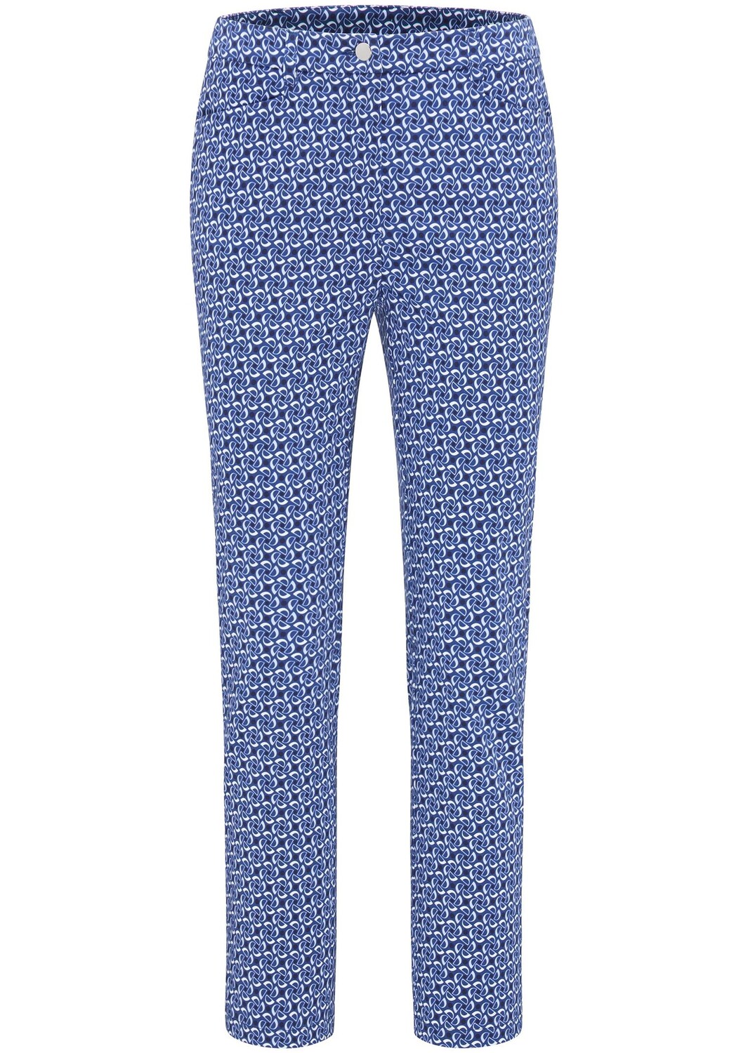 

Тканевые брюки GOLDNER Druck, цвет royalblau/gemustert