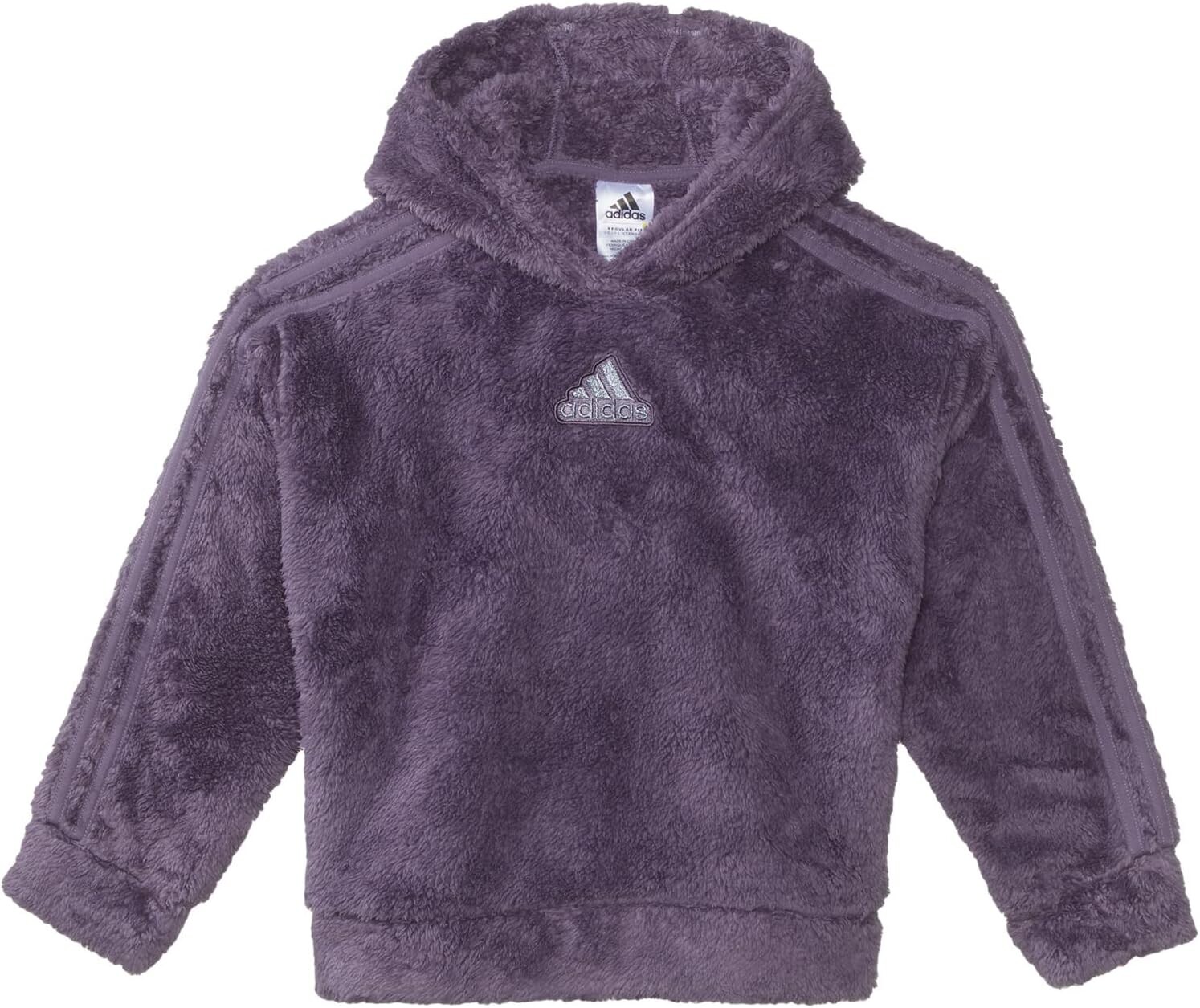 

Толстовка Adidas Cozy Sherpa Hood Pullover, цвет Dark Purple