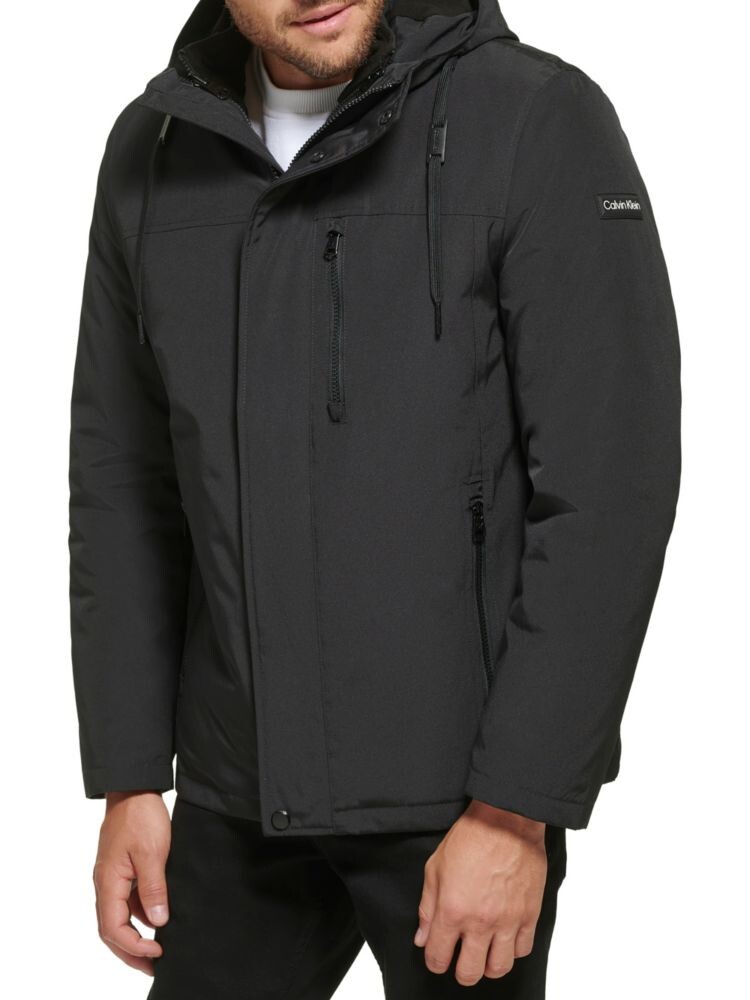 

Куртка-комбинезон с капюшоном Arctic Faille 3-в-1 Calvin Klein, черный