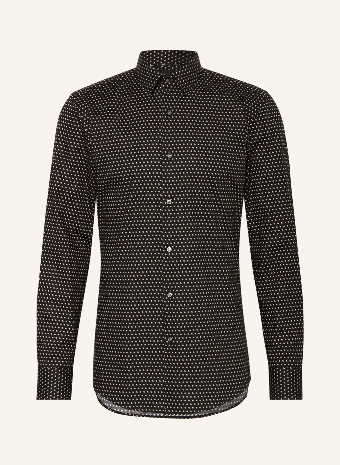 

Рубашка BOSS HANK Slim Fit, черный