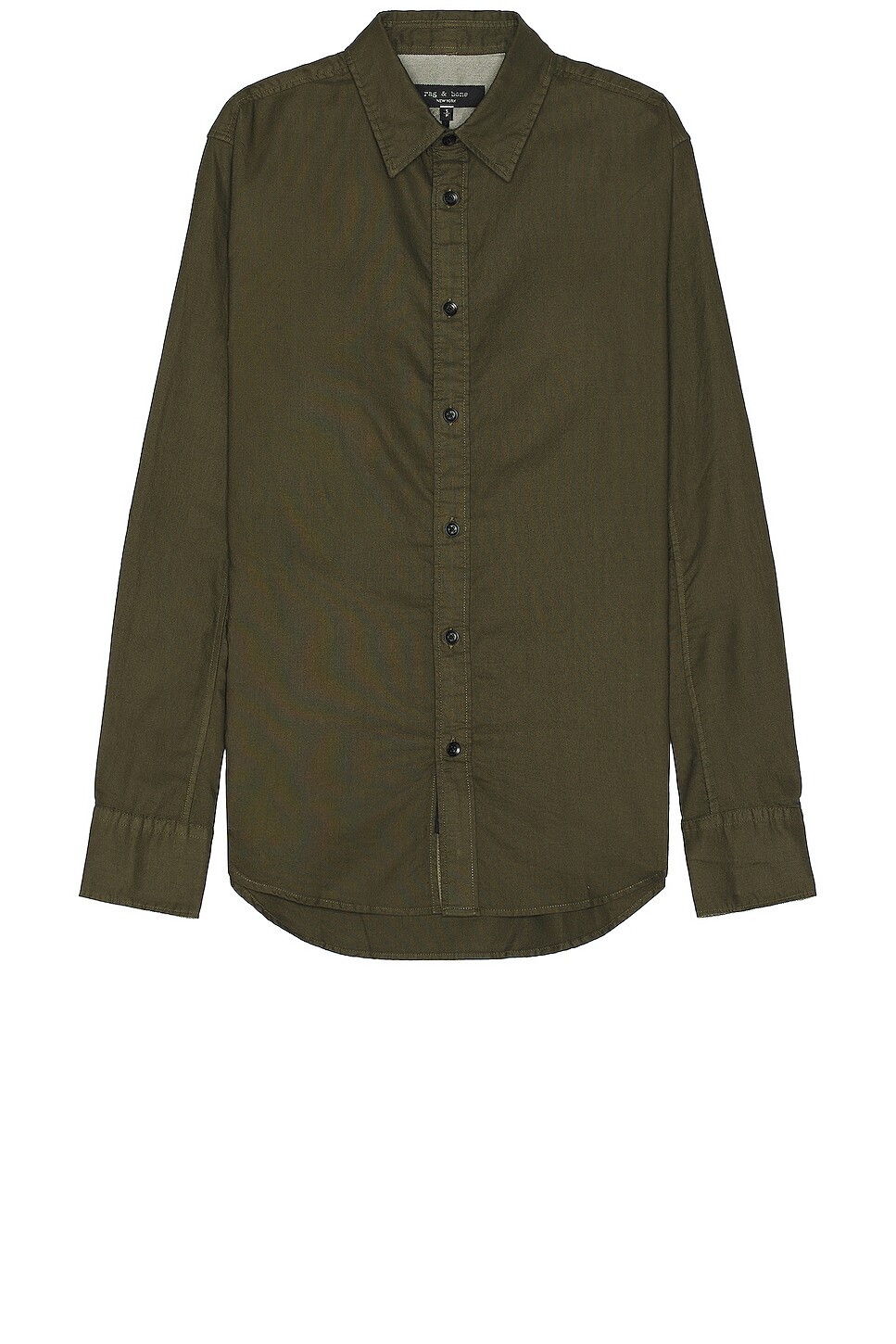 

Рубашка Rag & Bone Tomlin Oxford, цвет Olive Night