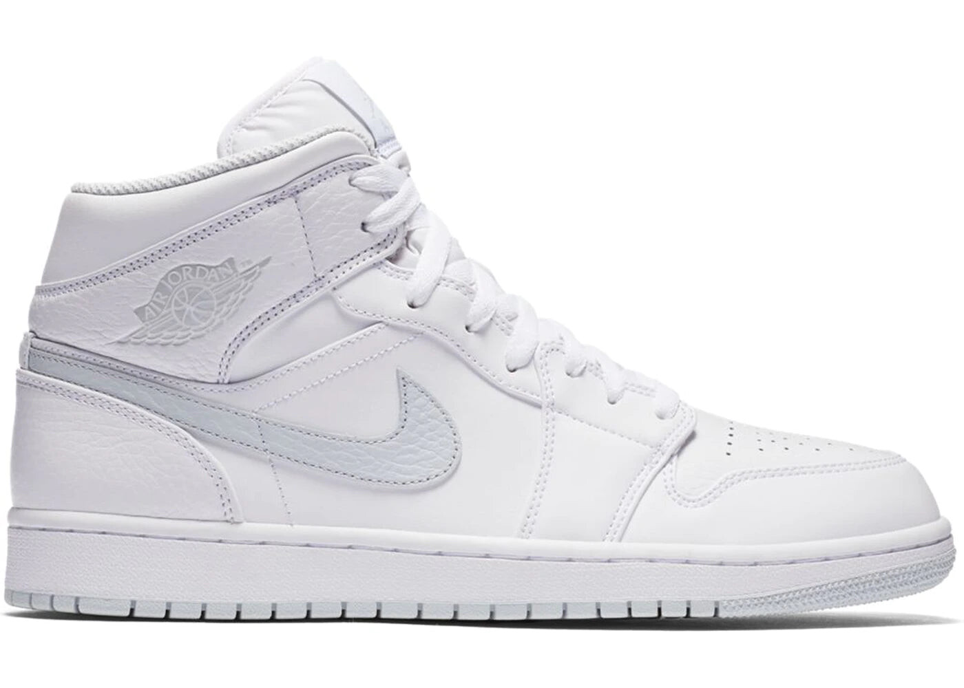 

Кроссовки Jordan 1 Mid White Pure Platinum Swoosh