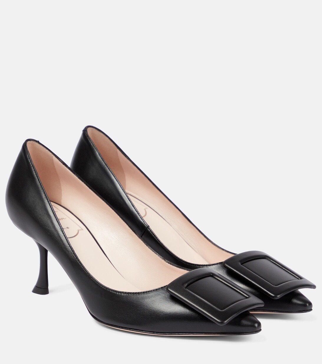 

Кожаные туфли Viv' in the City Roger Vivier, черный