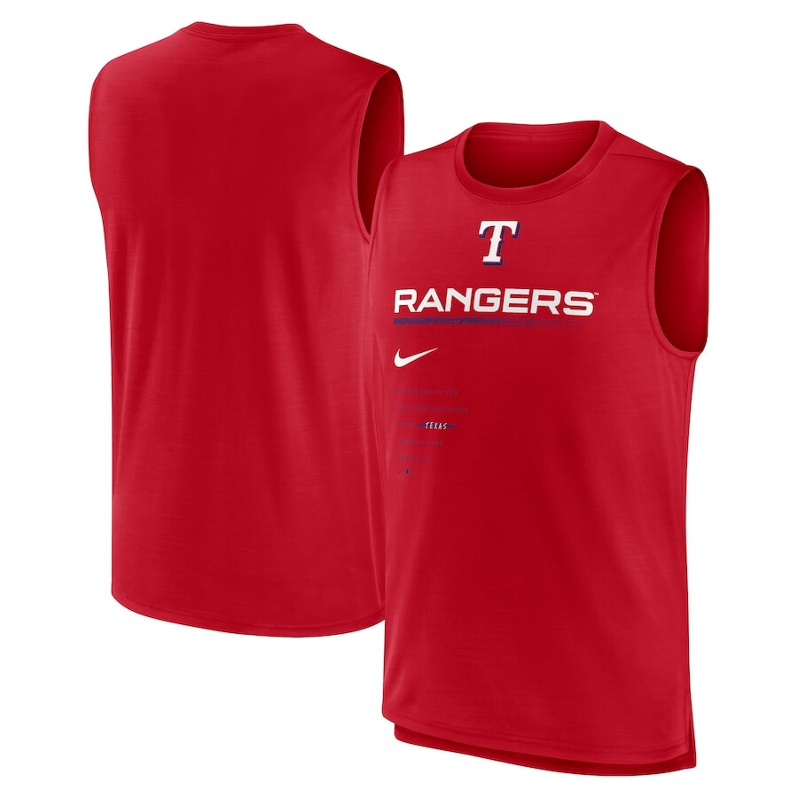 

Майка Nike Texas Rangers, красный