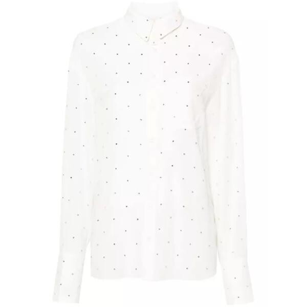 

Футболка tyrone silk shirt Zadig & Voltaire, белый