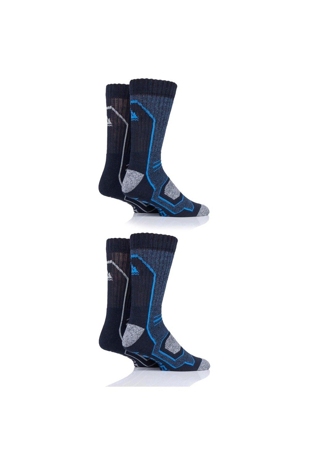 4 пары технических носков SOCKSHOP Storm Bloc, синий