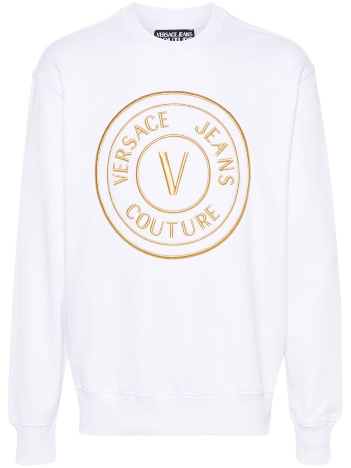 

Толстовка с вышитым логотипом Versace Jeans Couture, белый