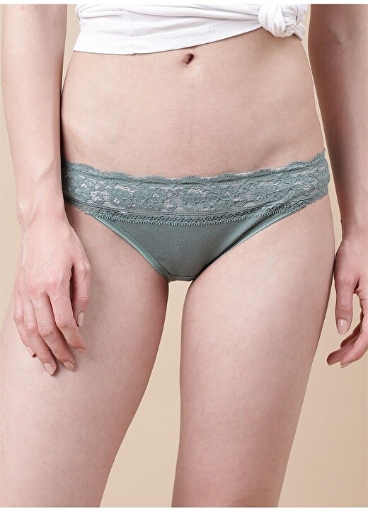 

Зеленый — разноцветные женские трусики-бикини Marks & Spencer