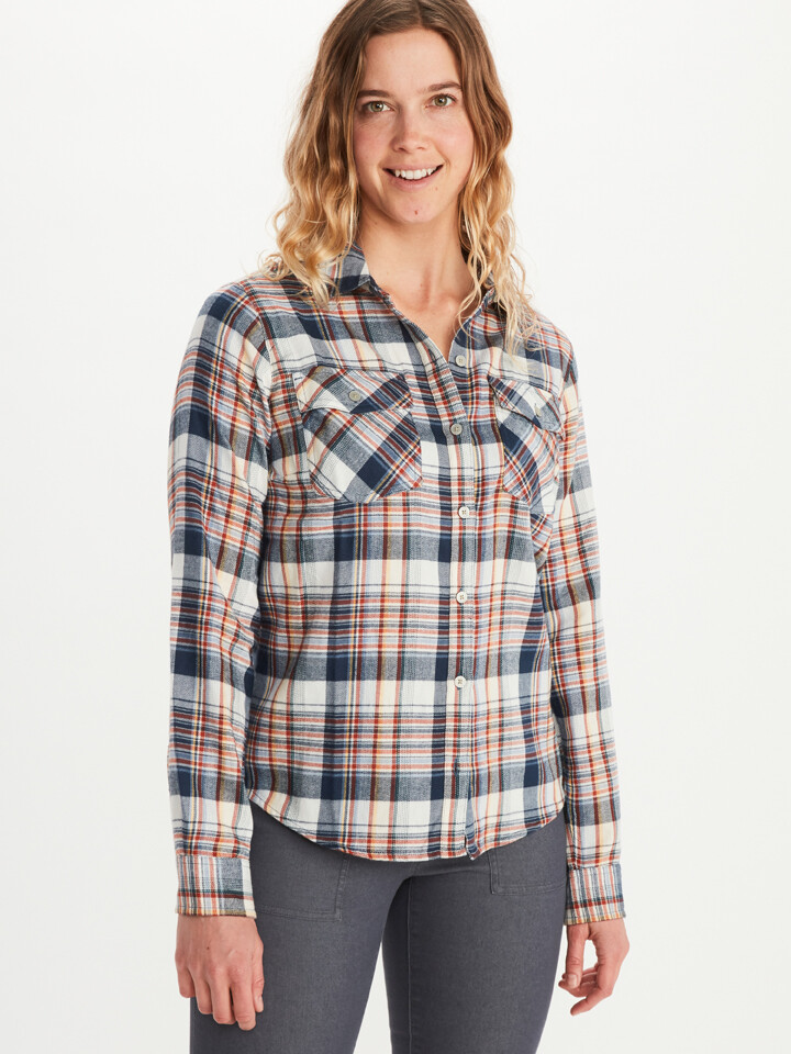 

Лонгслив Marmot Funktionshemd Bridget, цвет Weiß/Anthrazit/Orange