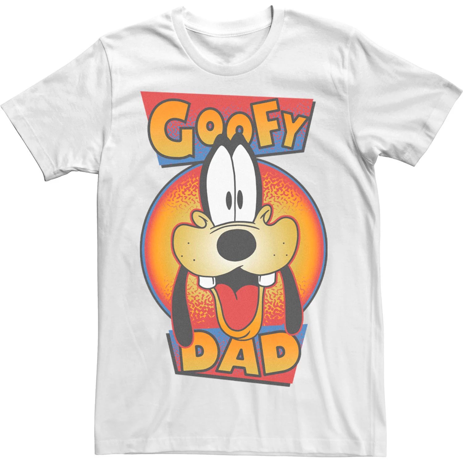 Мужская футболка Disney A Goofy Movie Goofy Dad Licensed Character, белый