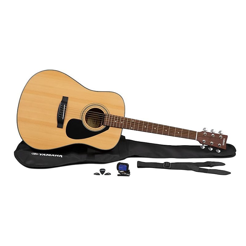 Акустическая гитара Yamaha GigMaker Standard Acoustic Pack - Natural 100pcs pack alice smooth abs guitar picks standard plectra ap 100p multi thickness