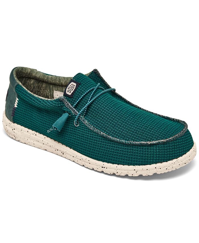 

Мужские повседневные мокасины Wally Sport Mesh от Finish Line Hey Dude, синий