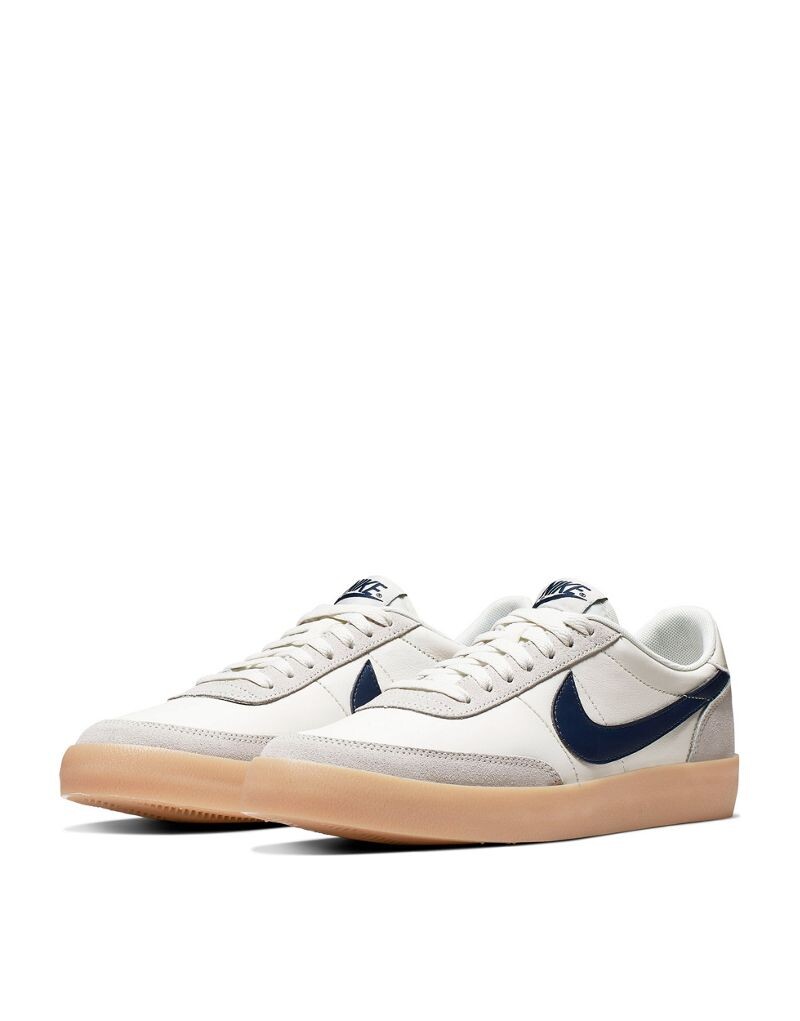 

Nike – Killshot 2 – белые и темно-синие кожаные спортивные туфли