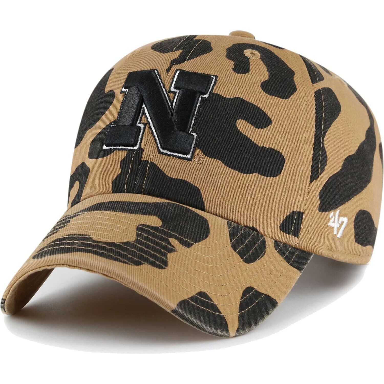 

Женская регулируемая шляпа с леопардовым принтом Nebraska Huskers '47