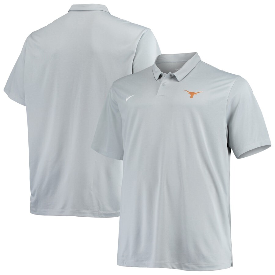 

Поло с коротким рукавом Nike Texas Longhorns, серый