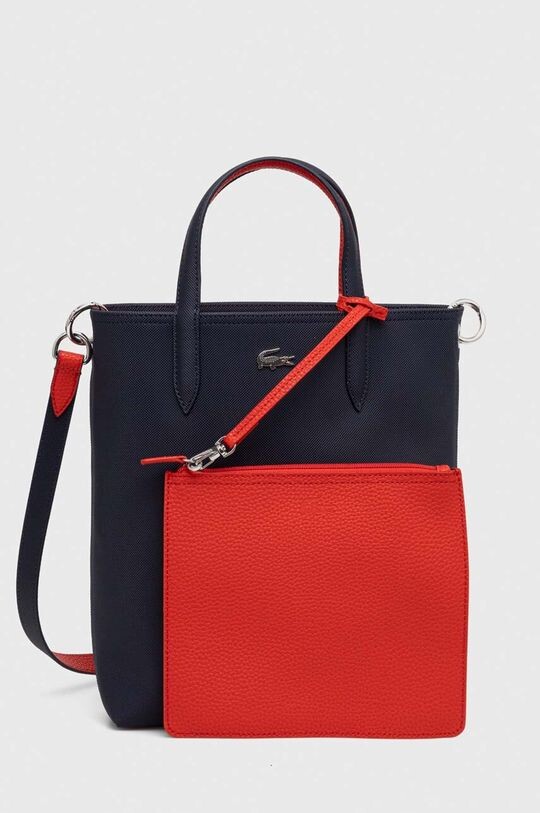 

Двусторонняя сумочка . Lacoste, темно-синий