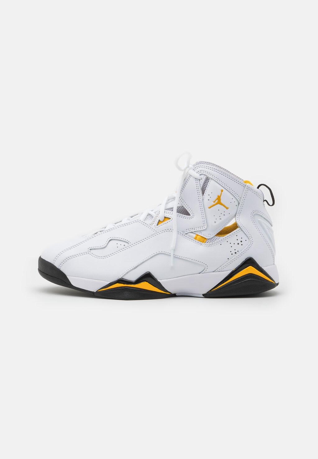 

Кроссовки высокие JORDAN TRUE FLIGHT, цвет white/black/yellow ochre