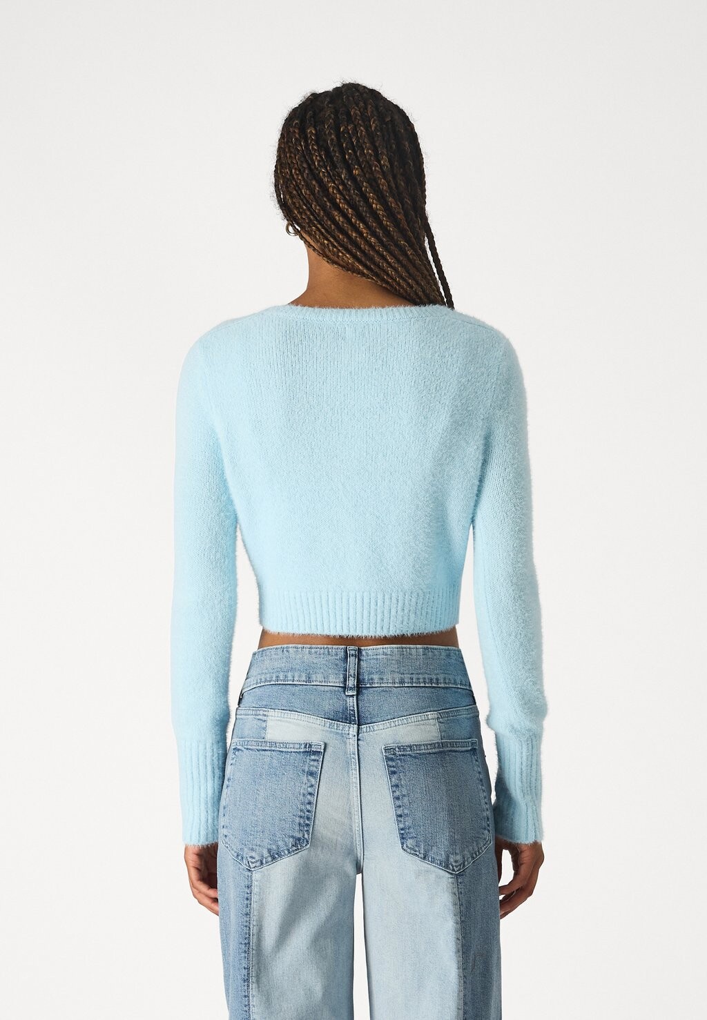 

Кардиган BDG CROPPED CARDIGAN BDG Urban Outfitters, цвет Light Blue