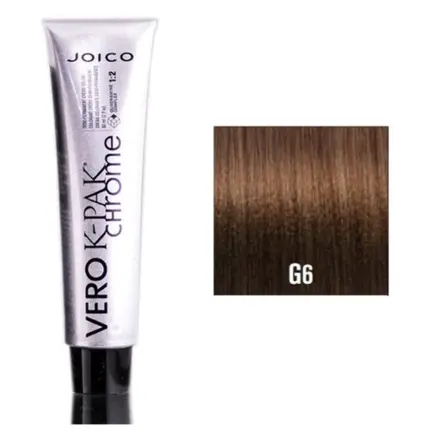 

Vero K-Pak Chrome полуперманентный кремовый цвет G6 сандаловое дерево, Joico