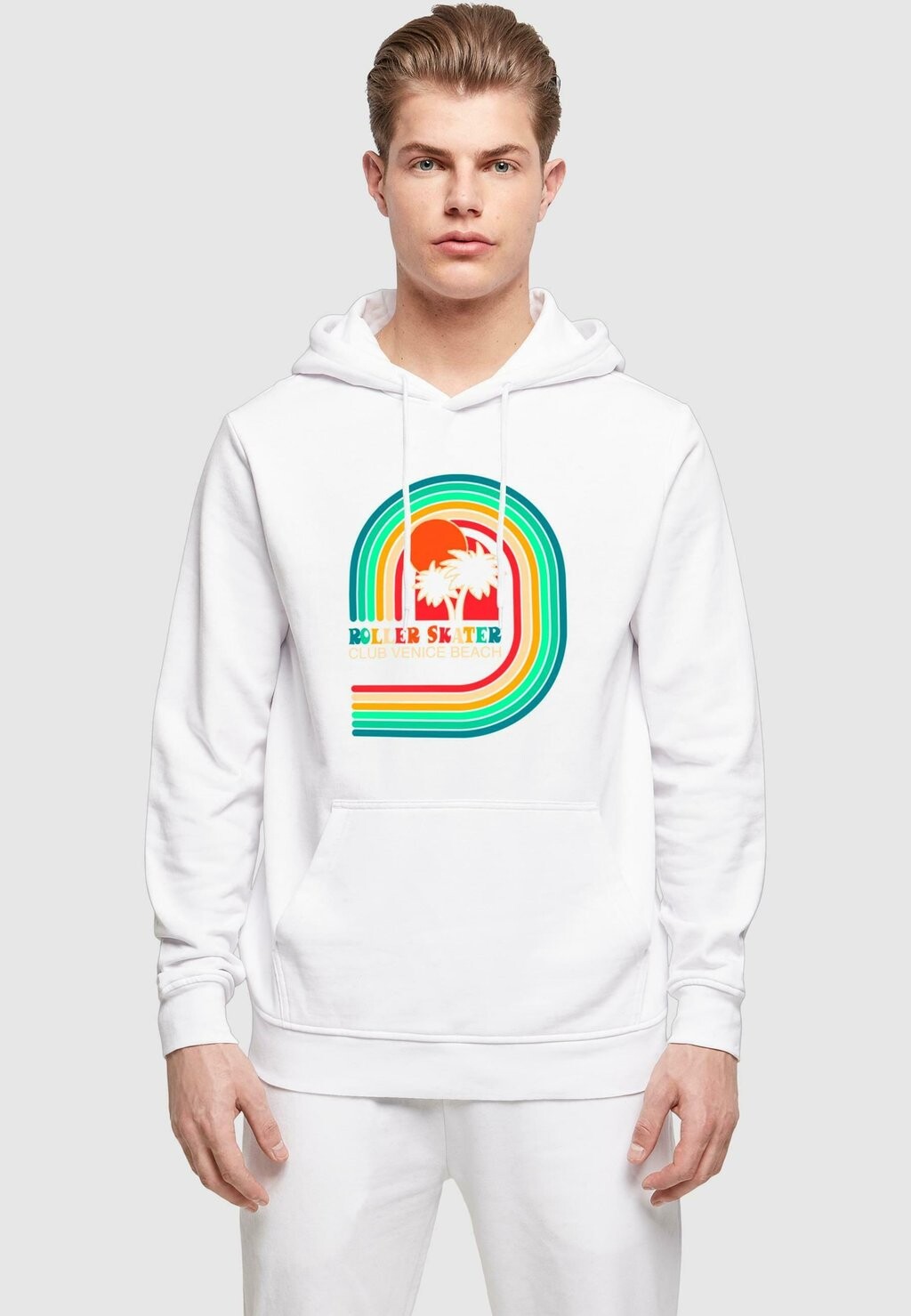 

Толстовка с капюшоном ROLLER SKATER Mister Tee, белый