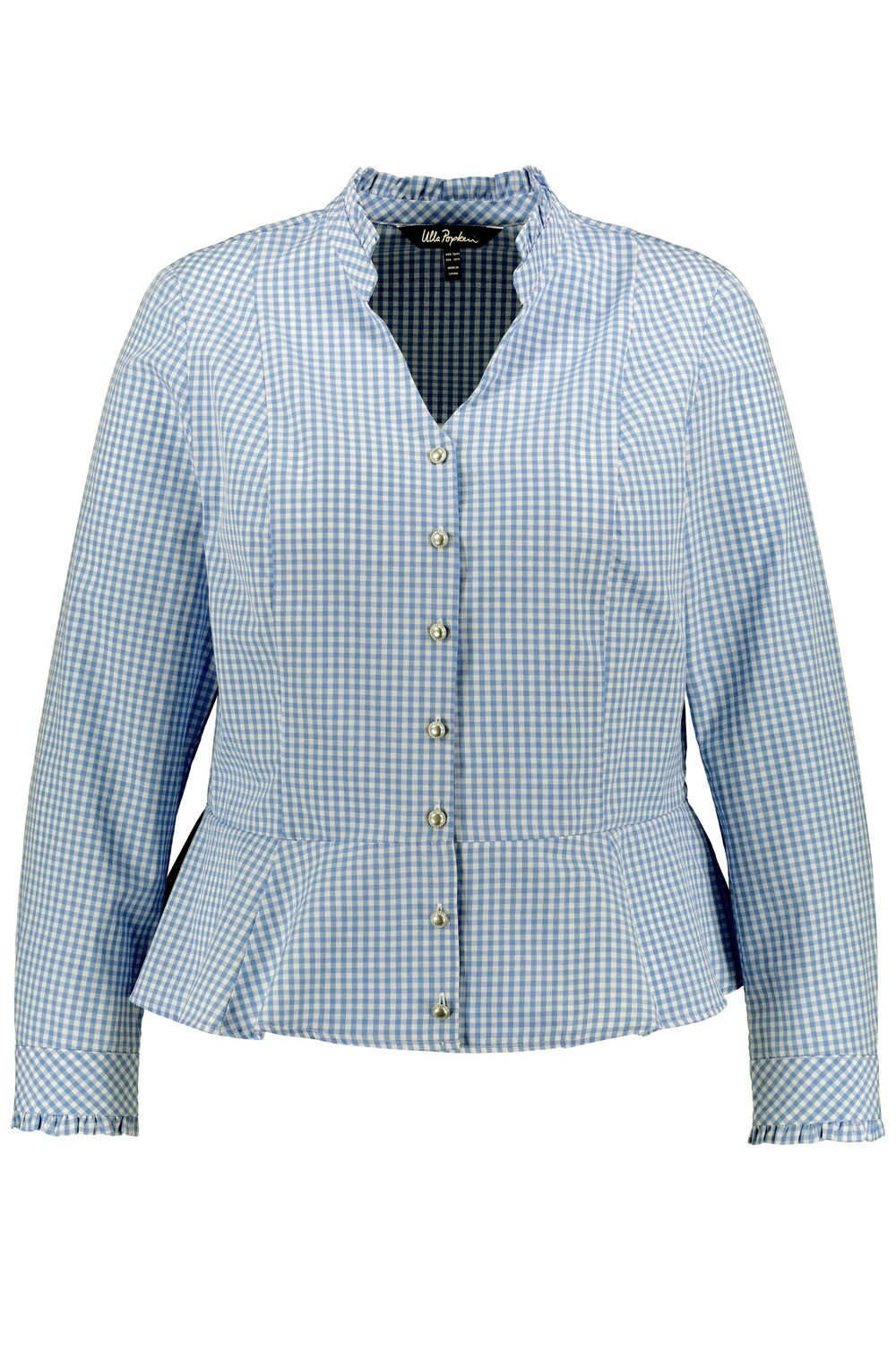 

Блуза Ulla Popken, цвет mattes jeansblau
