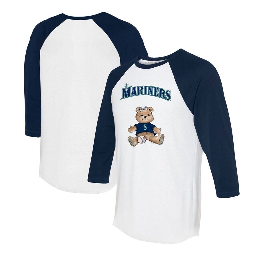 

Футболка с длинным рукавом Tiny Turnip Seattle Mariners, белый