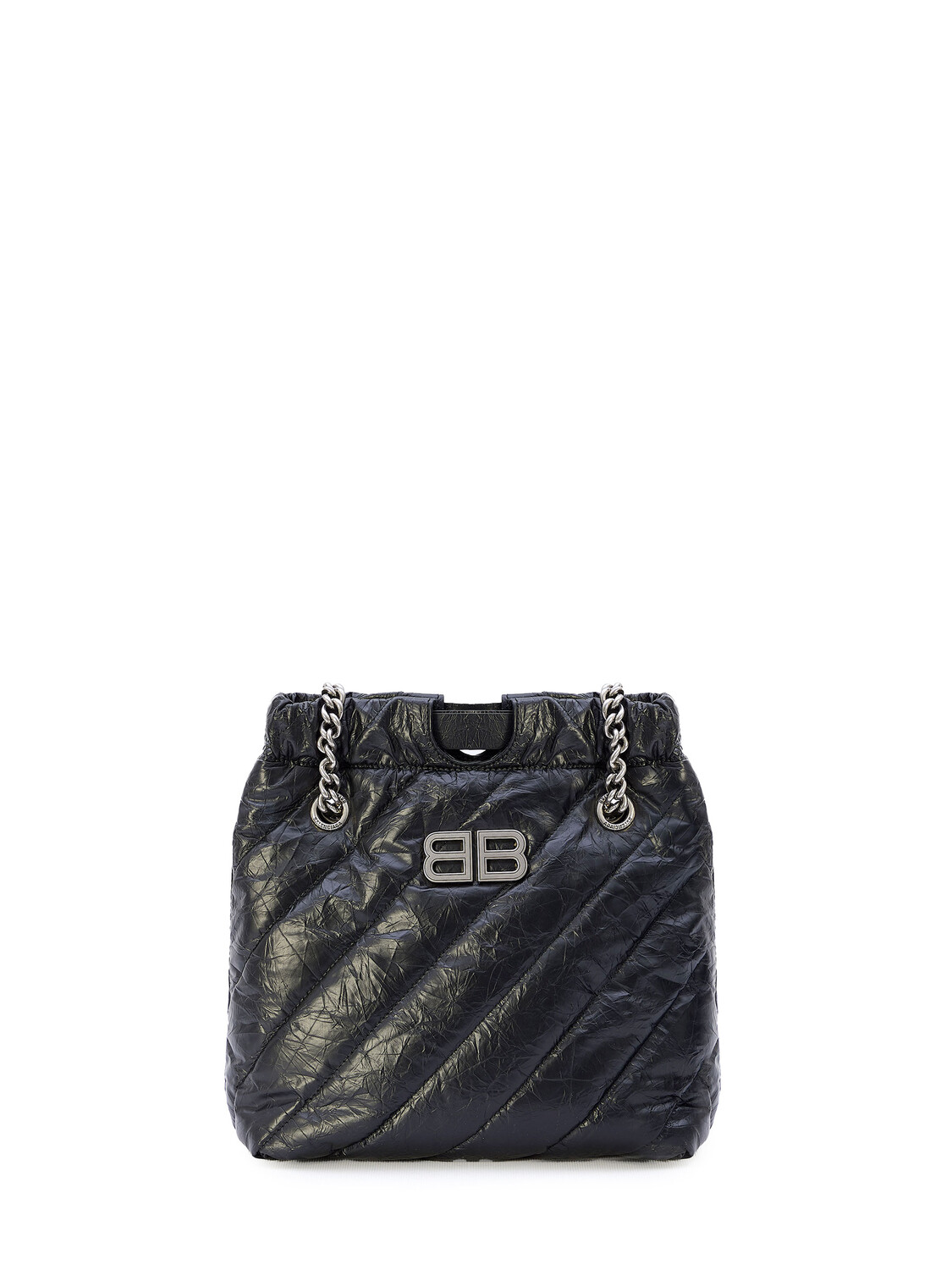 

Сумка-тоут Balenciaga Small Crush, черный