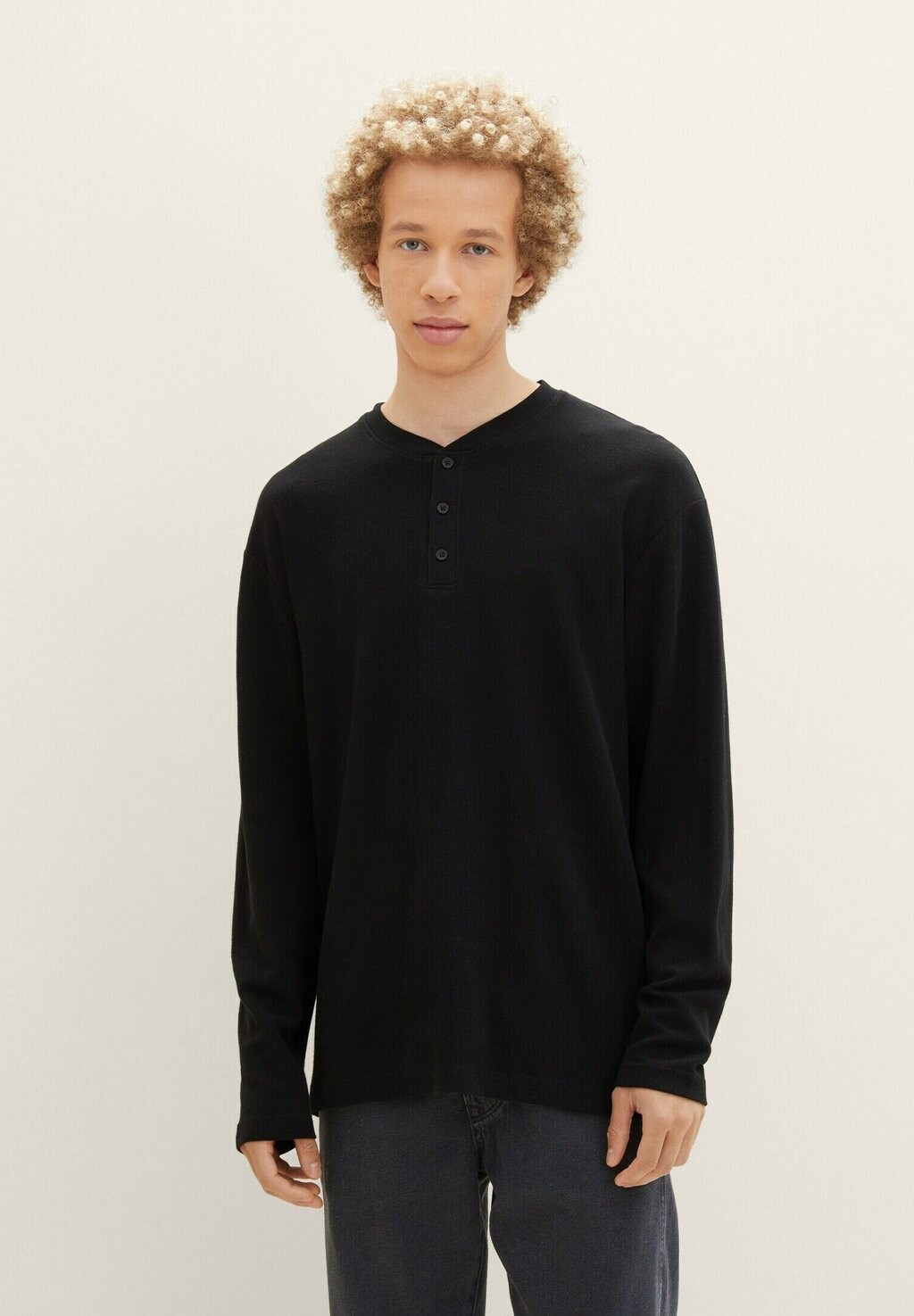 

Рубашка с длинным рукавом TOM TAILOR DENIM, цвет black