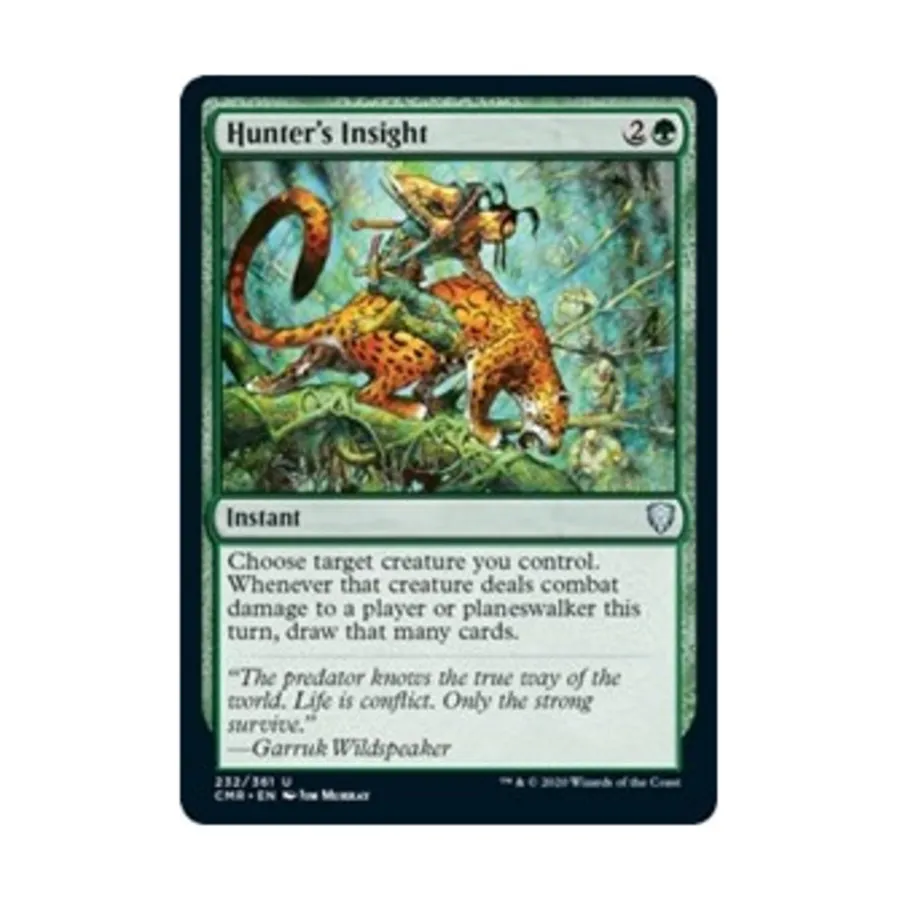 

CCG Проницательность охотника (U), MTG - Commander Legends
