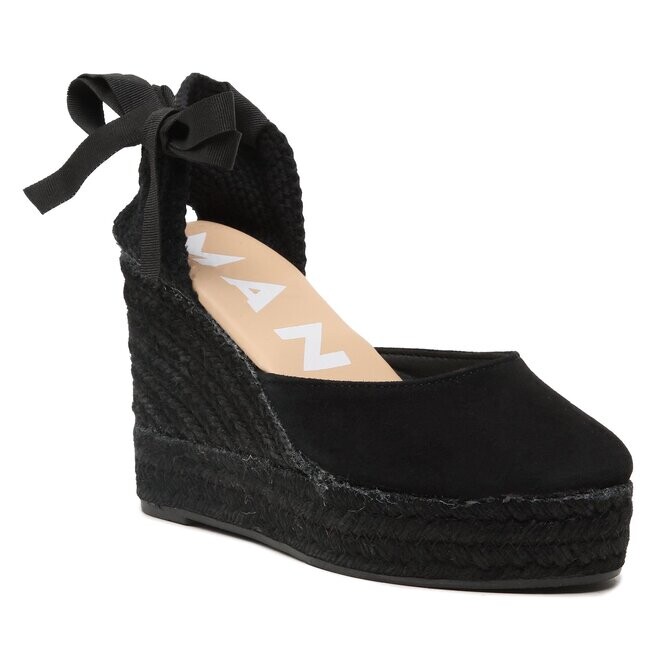 

Эспадрильи Manebi WedgeEspadrilles R, черный