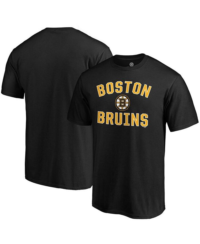 

Мужская черная футболка Boston Bruins Team Victory Arch Fanatics, черный