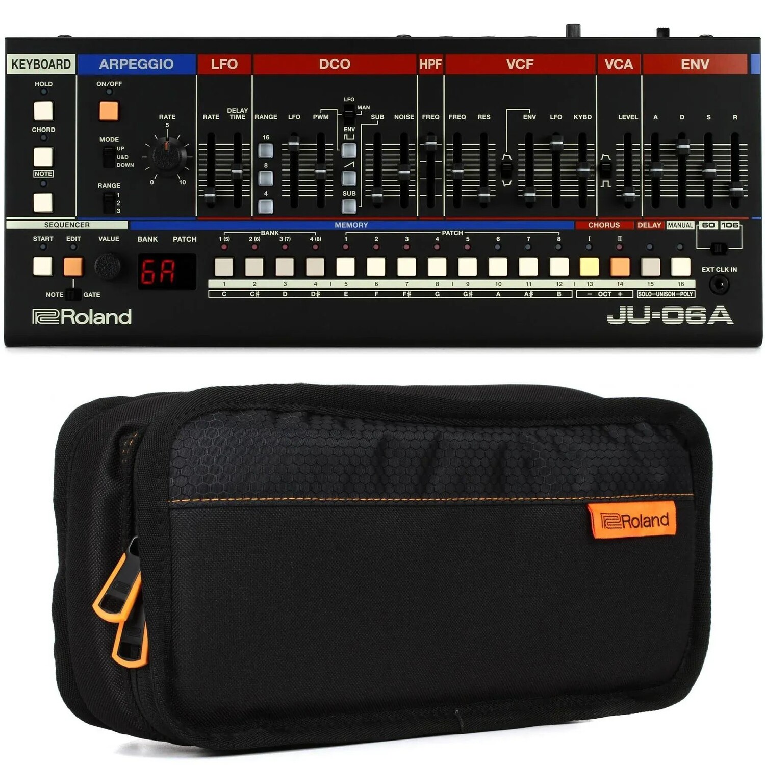 

Звуковой модуль Juno Roland JU-06A Boutique Series с сумкой для переноски