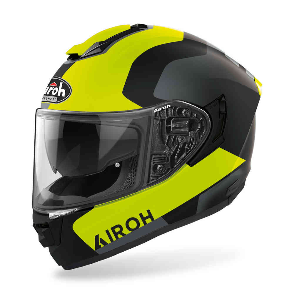 ST.501 Док-шлем Airoh, черный матовый/желтый