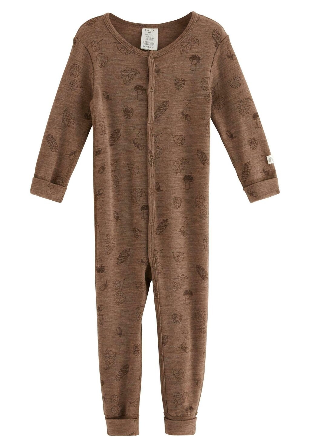 

Комбинезон Lindex, цвет brown melange